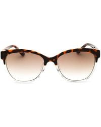 Draper James - Tortoiseshell-Effect Sunglasses - Lyst