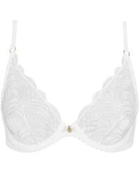 Aubade - Vibes Embroidered Underwired Bra - Lyst