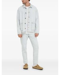 American Vintage - Button-Fastening Patch-Pocket Jacket - Lyst