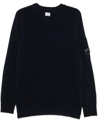 C.P. Company - Lens-Detail Wool Sweater - Lyst