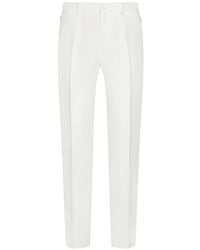 Dolce & Gabbana - Linen Trousers - Lyst