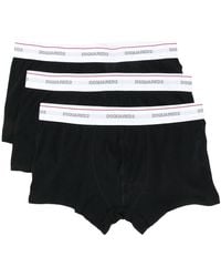 DSquared² - 3 Pack Boxers - Lyst