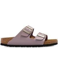 Birkenstock - Arizona Birko-Flor Sandalen Met Dubbele Gesp - Lyst