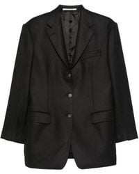 Tagliatore - Single-Breasted Notched-Lapel Blazer - Lyst
