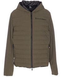 Moncler - Logo-patch padded jacket - Lyst