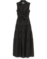 Manuel Ritz - Rhinestone-Embellished Maxi Dress - Lyst