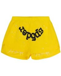 Sp5der - Double-Layer Shorts - Lyst