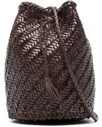 Dragon Diffusion - Pompom Double Jump Bucket Bag - Lyst