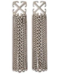 Off-White c/o Virgil Abloh - Boucles D'Oreilles Arrow - Lyst