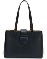Frau - Sac Cabas À Détail De Boucle Et Fini Grainé - Lyst