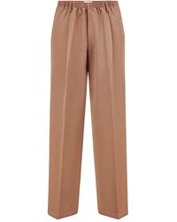 Cellar Door - Ezio Elasticated-Waistband Trousers - Lyst