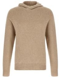 Ma'ry'ya - Braided-Detail Raglan-Sleeve Hoodie - Lyst