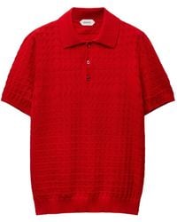 Versace - Polo En Laine - Lyst