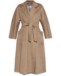 Max Mara - Ludmilla Mantel Mit Gürtel - Lyst