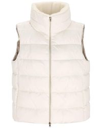 Herno - Padded Faux-Fur Gilet - Lyst