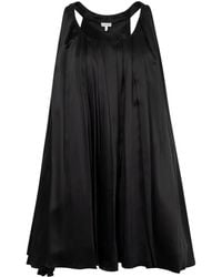 Loewe - Satin Mini Dress - Lyst