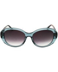 Anne Klein - Oval-Frame Sunglasses - Lyst