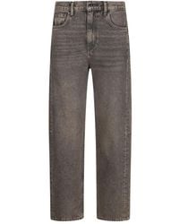 Liu Jo - Jean Délavé À Patch Logo - Lyst