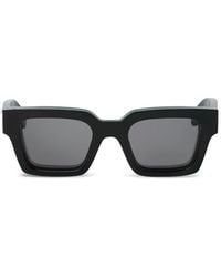 Off-White c/o Virgil Abloh - Virgil Logo Sunglasses - Lyst