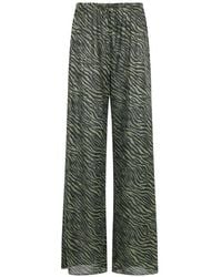 Oséree - Animal-Print Trousers - Lyst