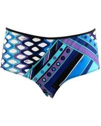 PUCCI - Bas De Bikini À Imprimé Vivara - Lyst