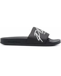 Philipp Plein - Embossed Logo Slides - Lyst