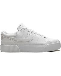 Nike - Court Legacy Lift "Triple" Sneakers - Lyst