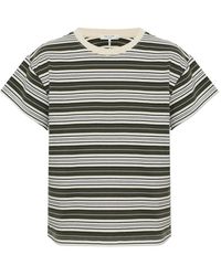 Rag & Bone - Striped-Pattern T-Shirt - Lyst