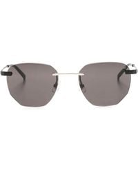 dunhill - Rimless Geometric-Frame Sunglasses - Lyst