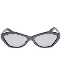 Jacquemus - Bambino Geometric-Frame Sunglasses - Lyst