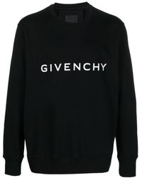 Givenchy - Logo Cotton Sweatshirt - Lyst
