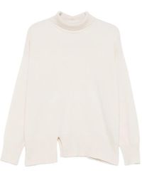 Antonelli - Side-slit Sweater - Lyst