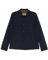 Corneliani - Wool Shirt Jacket - Lyst