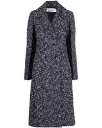 Lanvin - Double-breasted Coat - Lyst