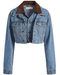 Monse - Double-Loop Denim Jacket - Lyst