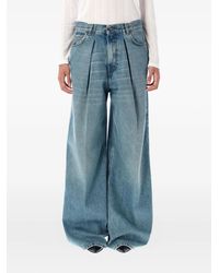 Haikure - Candy Pleated Wide-Leg Jeans - Lyst