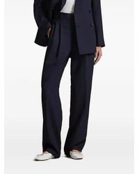 Polo Ralph Lauren - Wool Wide-leg Trousers - Lyst