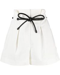 3.1 Phillip Lim - Pantalones cortos con cordones - Lyst