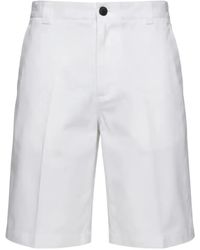 Gucci - Katoenen-Popeline Broek Met Web-Detail - Lyst