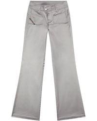 DIESEL - P-stell Low-rise Flared Trousers - Lyst