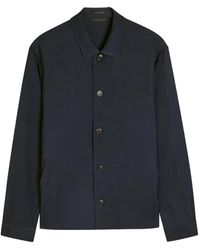 Sunspel - Buttoned Shirt Jacket - Lyst