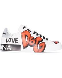 Dolce & Gabbana Sneakers Portofino - Bianco