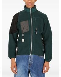 (DI)VISION - Fleece-Weave Panelled Jacket - Lyst