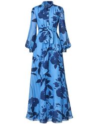 Sachin & Babi - Cassandra Embroidered Floral-Print Maxi Dress - Lyst