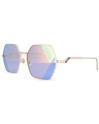 MCM - Hexagon-Frame Sunglasses - Lyst