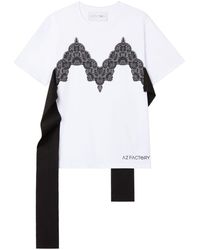AZ FACTORY - Geranium Organic Cotton T-shirt - Lyst