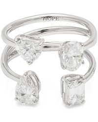 Zydo - Hope Diamond Open Ring - Lyst