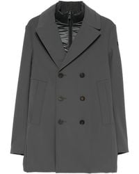 Rrd - Double-Breasted Coat - Lyst
