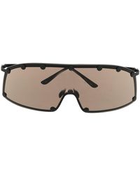 Rick Owens Performa Shielding Oversize Sunglasses - Black