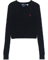 Polo Ralph Lauren - Maglione Con Lavorazione Intreccia - Lyst